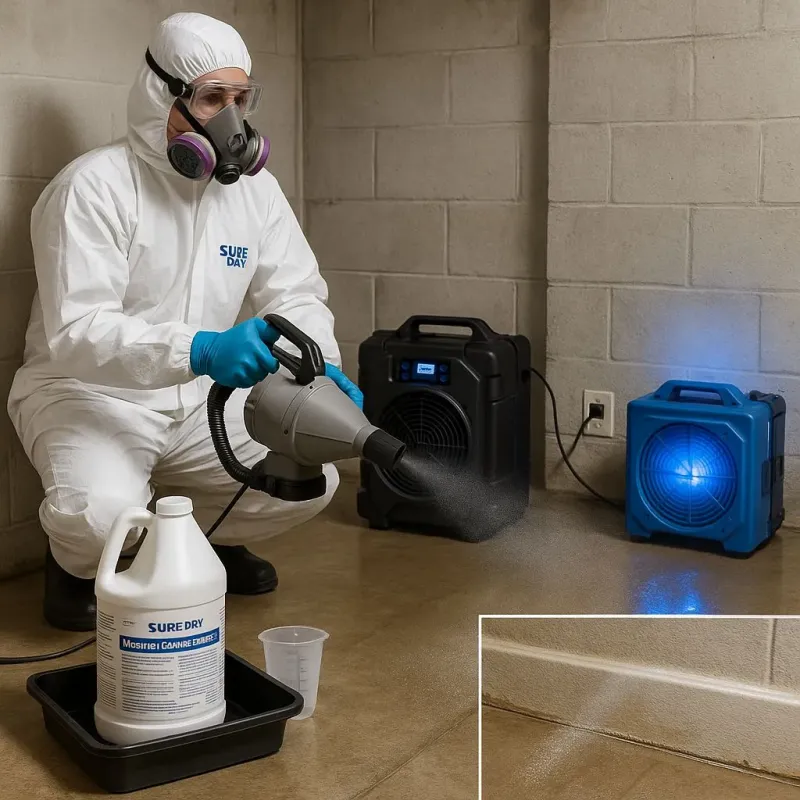 Sanitization and Odor Removal process in Nassau, NY
