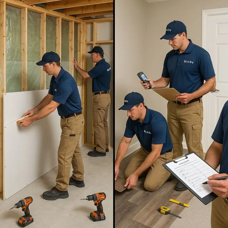 Repairs and Reconstruction process in Nassau, NY